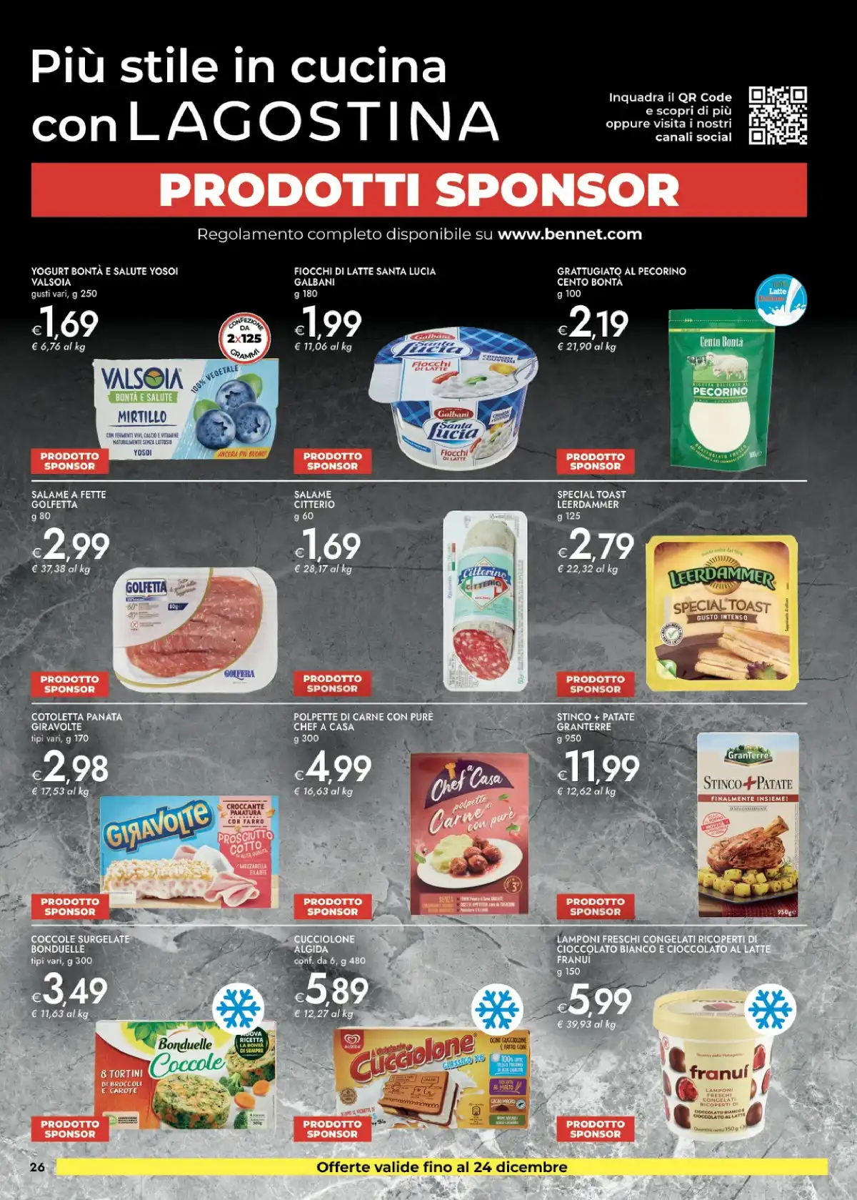 Volantino Bennet Natale 2025 1 – bennet natale 26