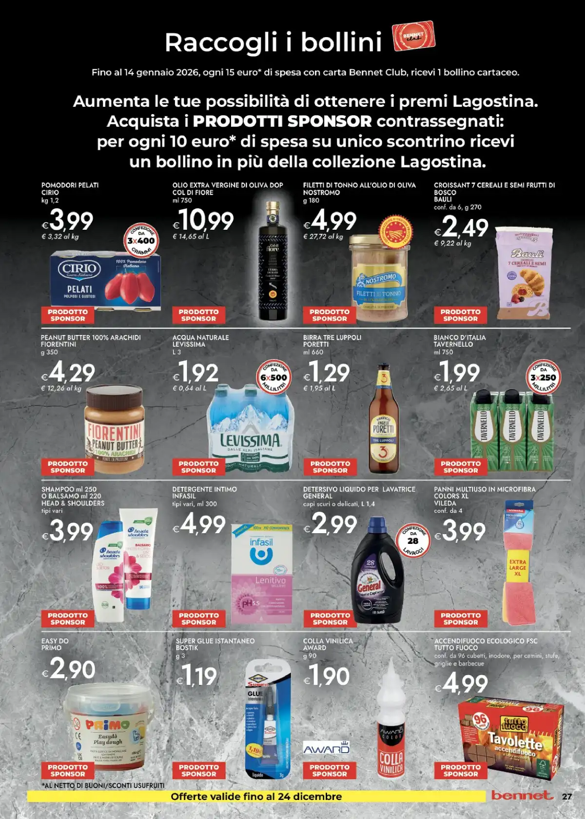 Volantino Bennet Natale 2025 2 – bennet natale 27