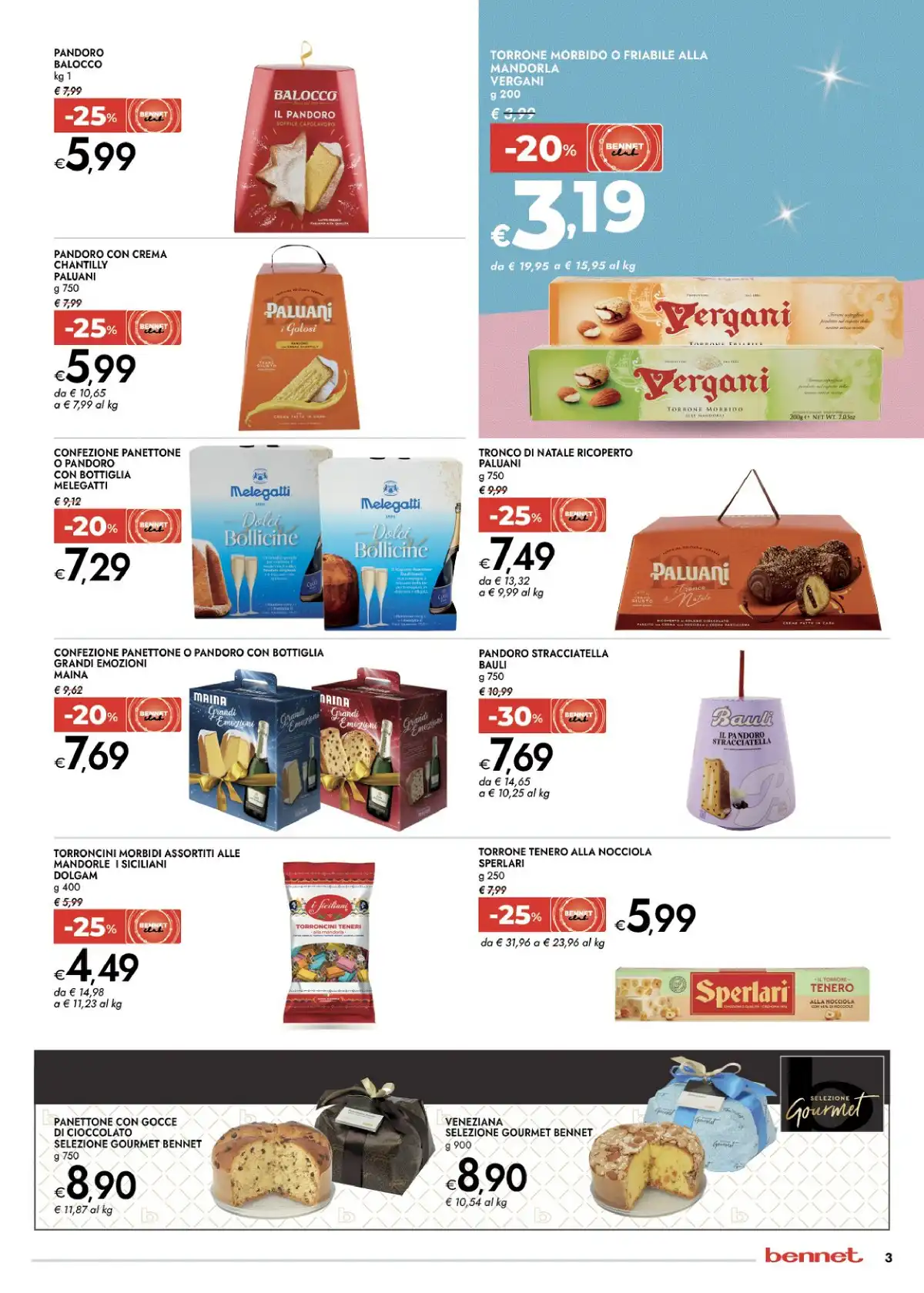 Volantino Bennet Natale 2025 2 – bennet natale 3