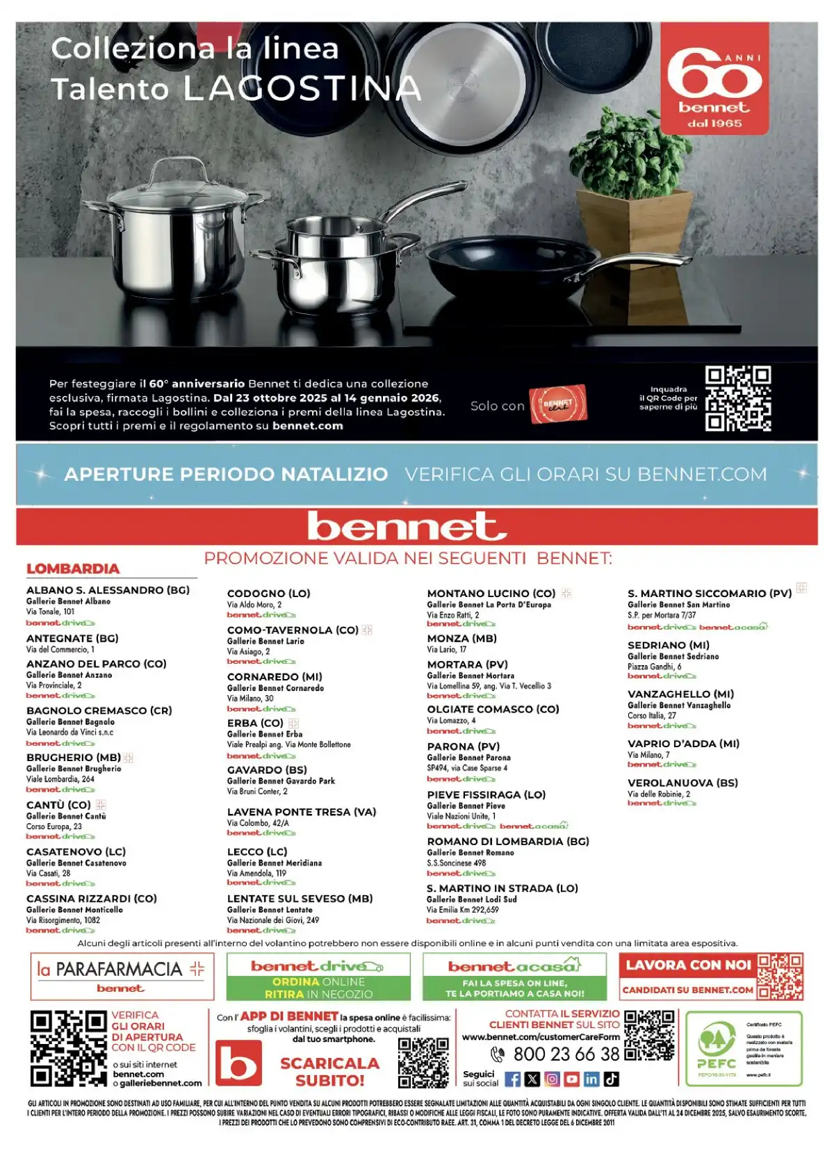 Volantino Bennet Natale 2025 1 – bennet natale 32