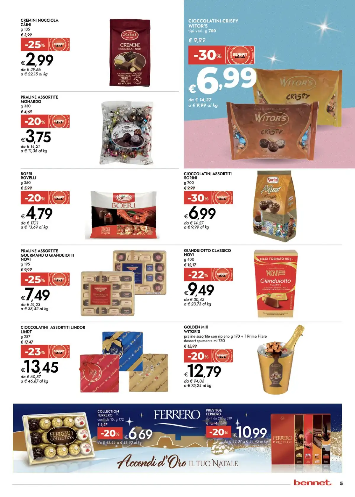 Volantino Bennet Natale 2025 4 – bennet natale 5
