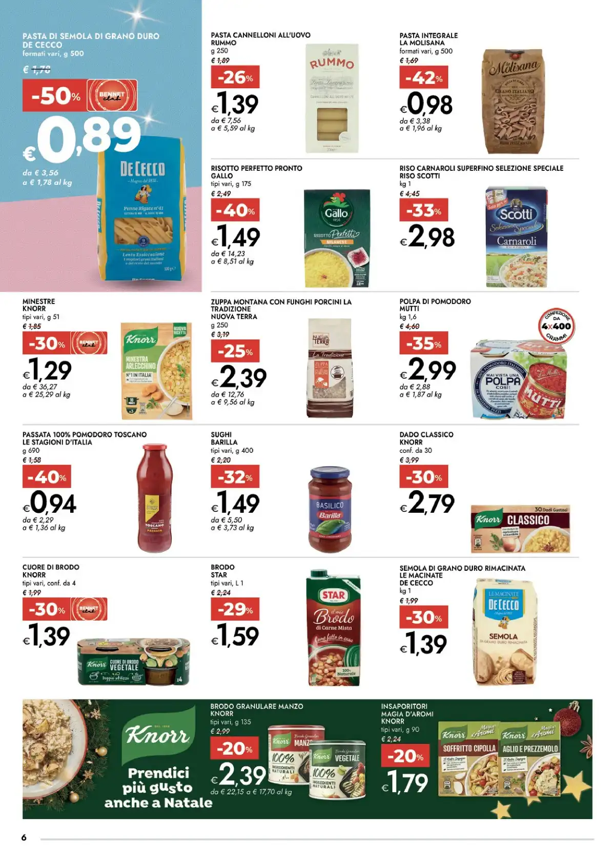 Volantino Bennet Natale 2025 5 – bennet natale 6
