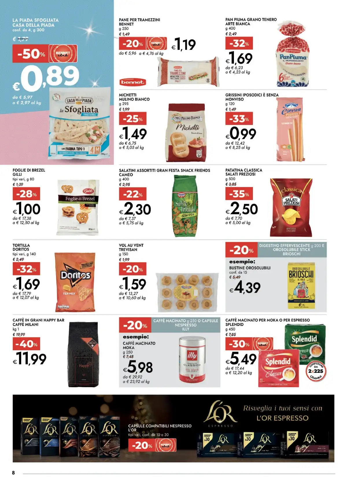 Volantino Bennet Natale 2025 1 – bennet natale 8