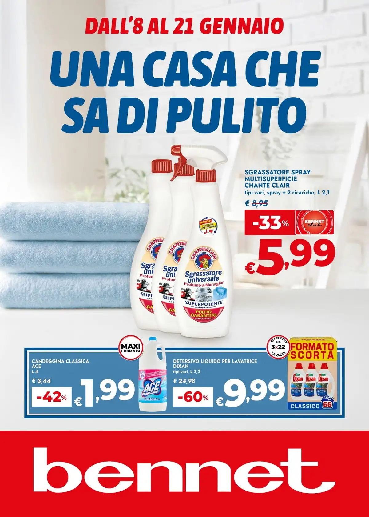 Volantino Bennet nuovo dal 22 gennaio al 4 febbraio, 2026 anteprima 1 – bennet volantino 1