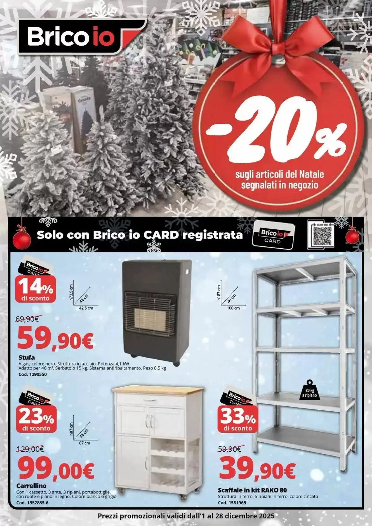 Volantino Brico io Natale 2025 4 – brico io natale 1
