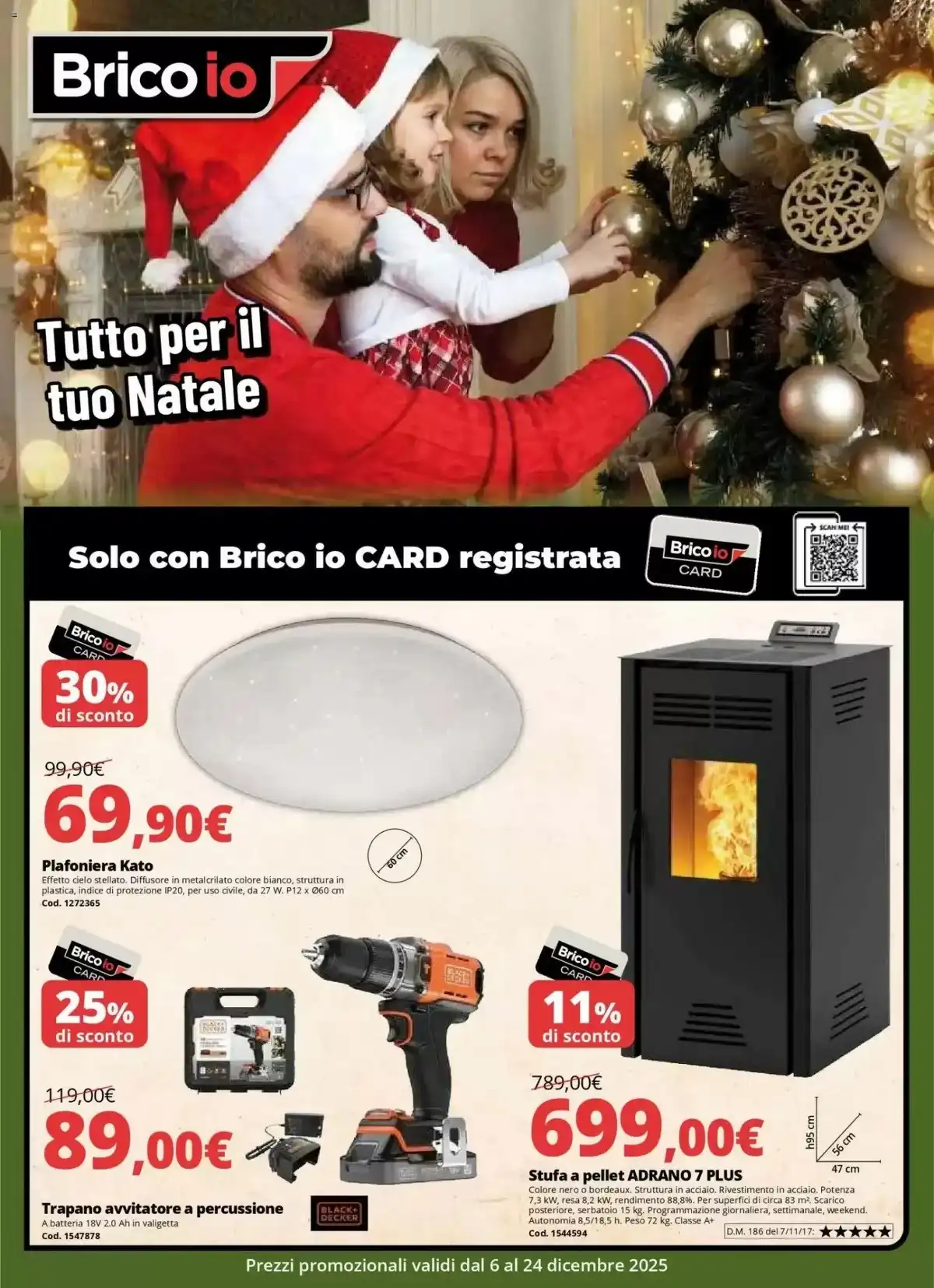 Volantino Brico io Natale 2025 1 – brico io volantino 1