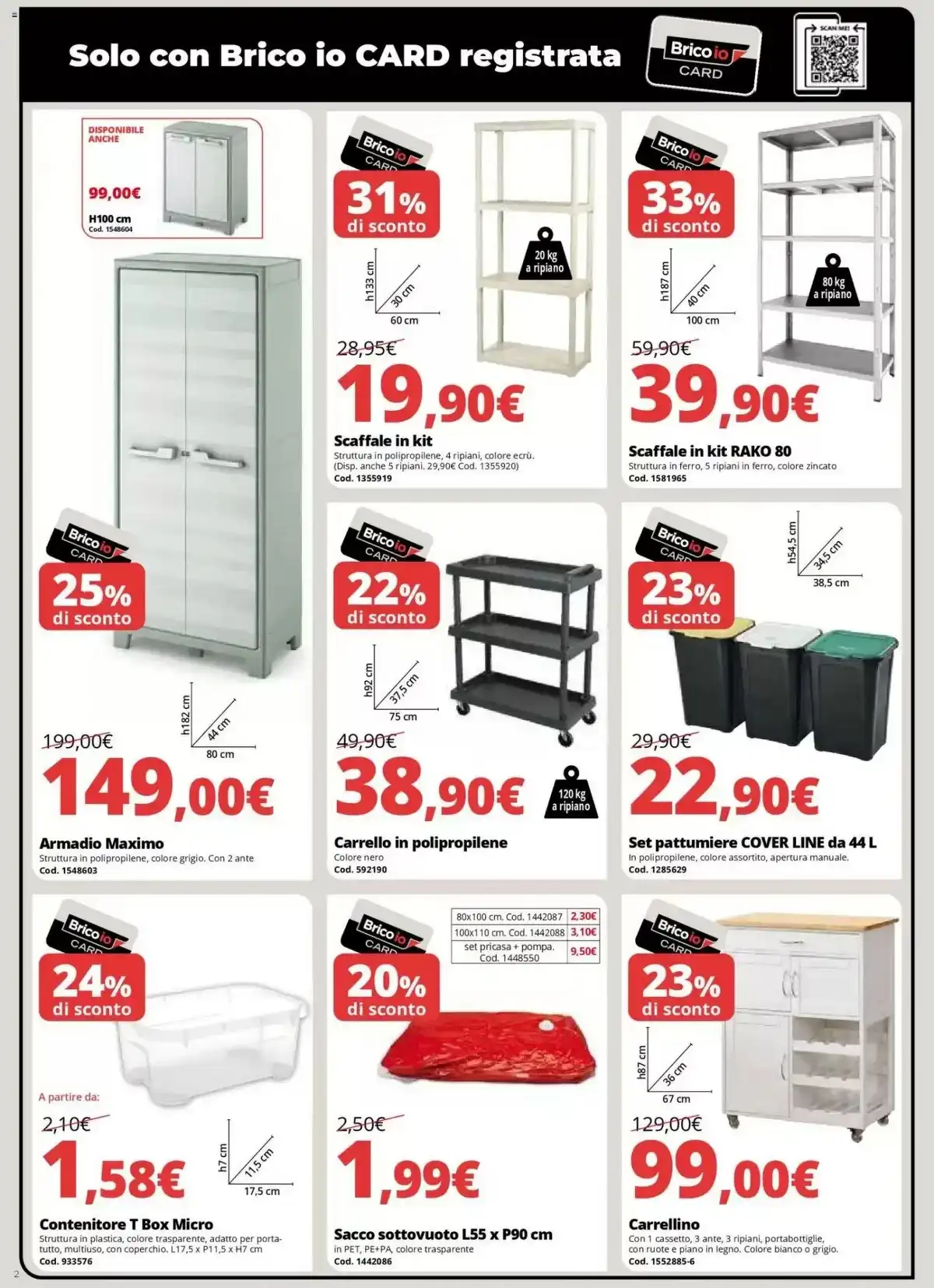 Volantino Brico io Natale 2025 1 – brico io volantino 2