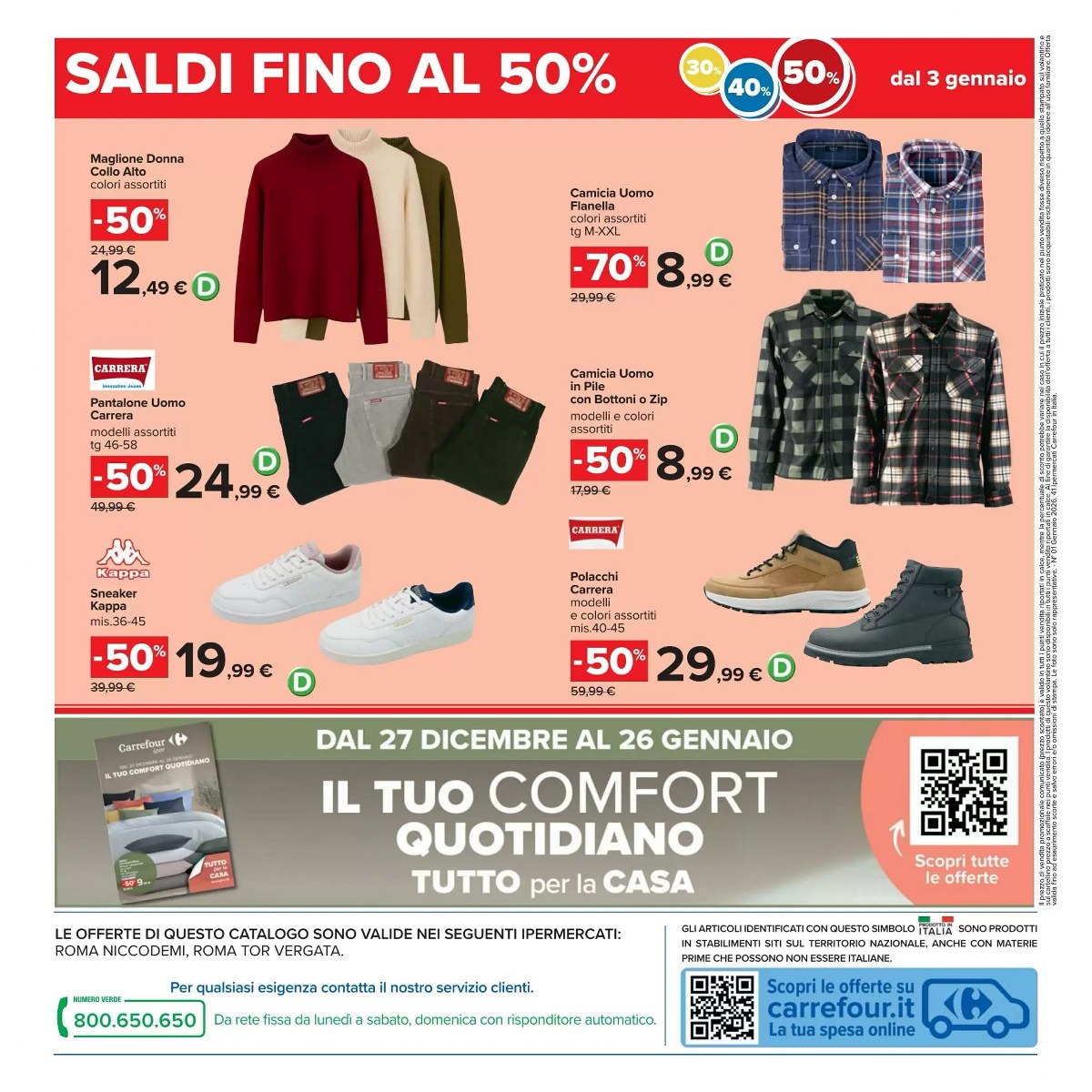 Volantino Carrefour dal 2 gennaio al 14 gennaio, 2026 anteprima 5 – carrefour volantino 36