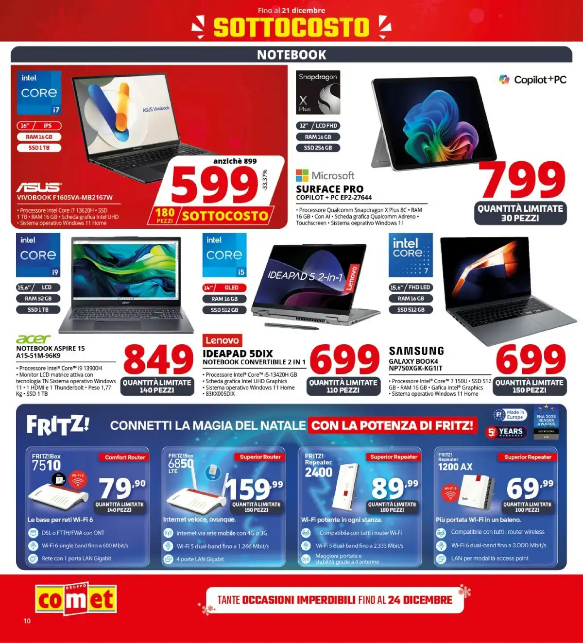 Volantino Comet dal 12 dicembre al 21 dicembre, 2025 anteprima 9 – comet volantino 10