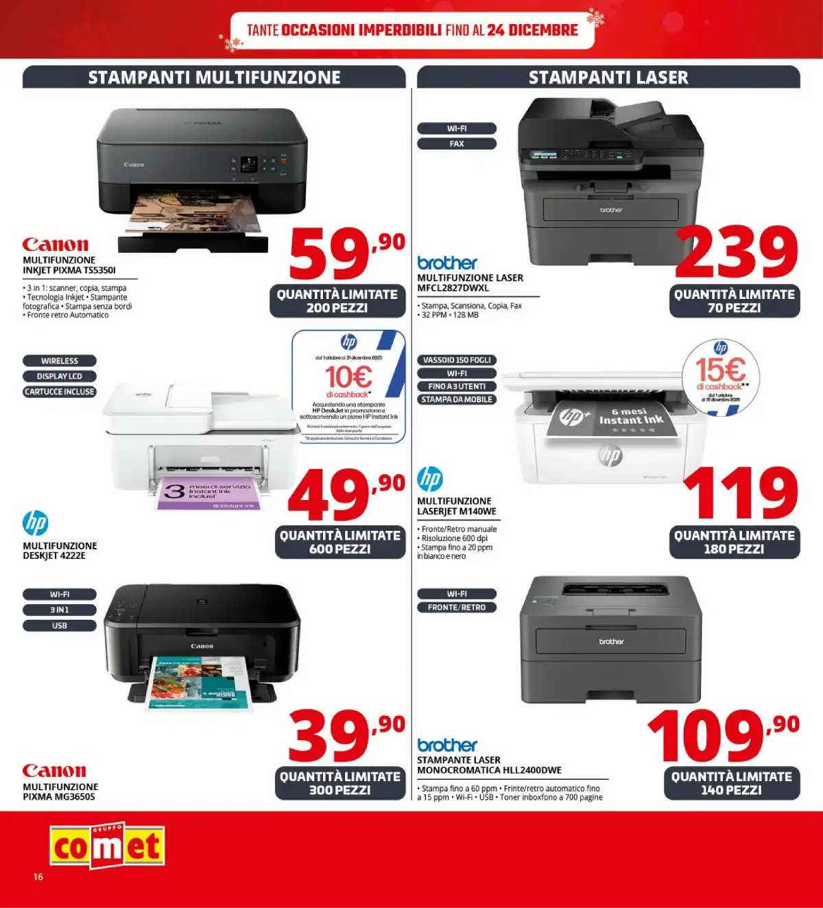 Volantino Comet dal 12 dicembre al 21 dicembre, 2025 anteprima 6 – comet volantino 16