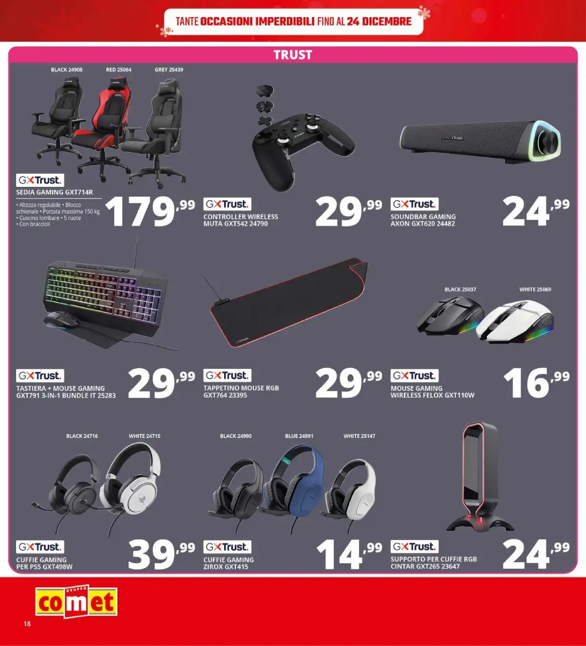 Volantino Comet dal 12 dicembre al 21 dicembre, 2025 anteprima 8 – comet volantino 18
