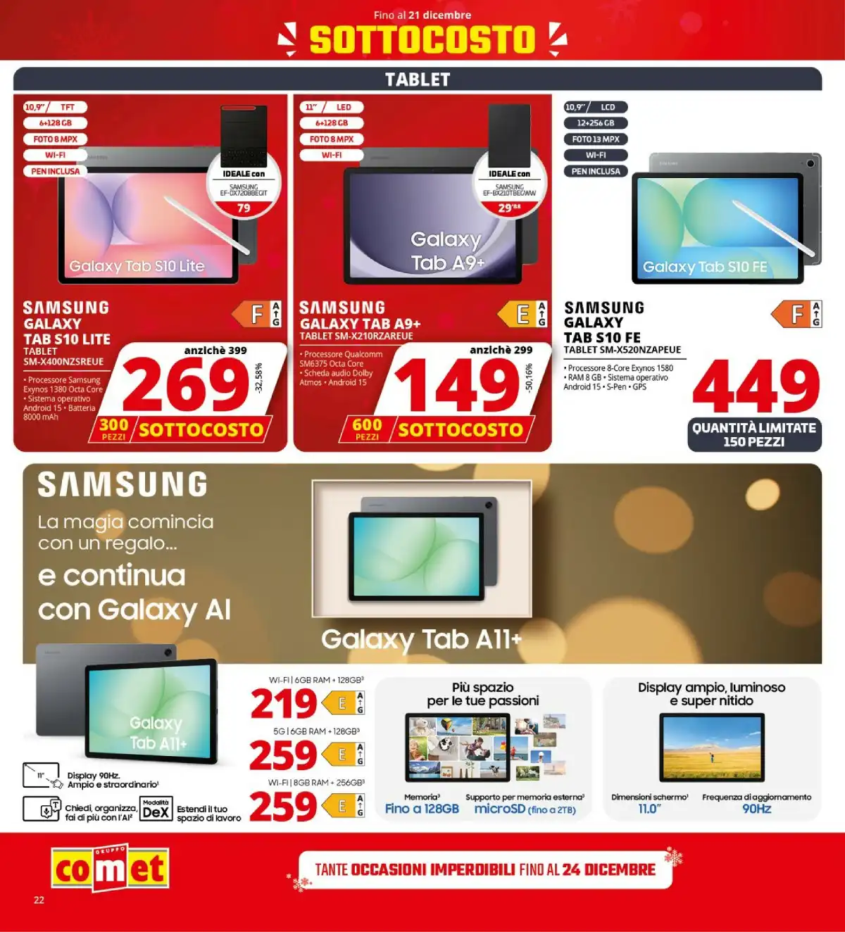 Volantino Comet dal 12 dicembre al 21 dicembre, 2025 anteprima 2 – comet volantino 22