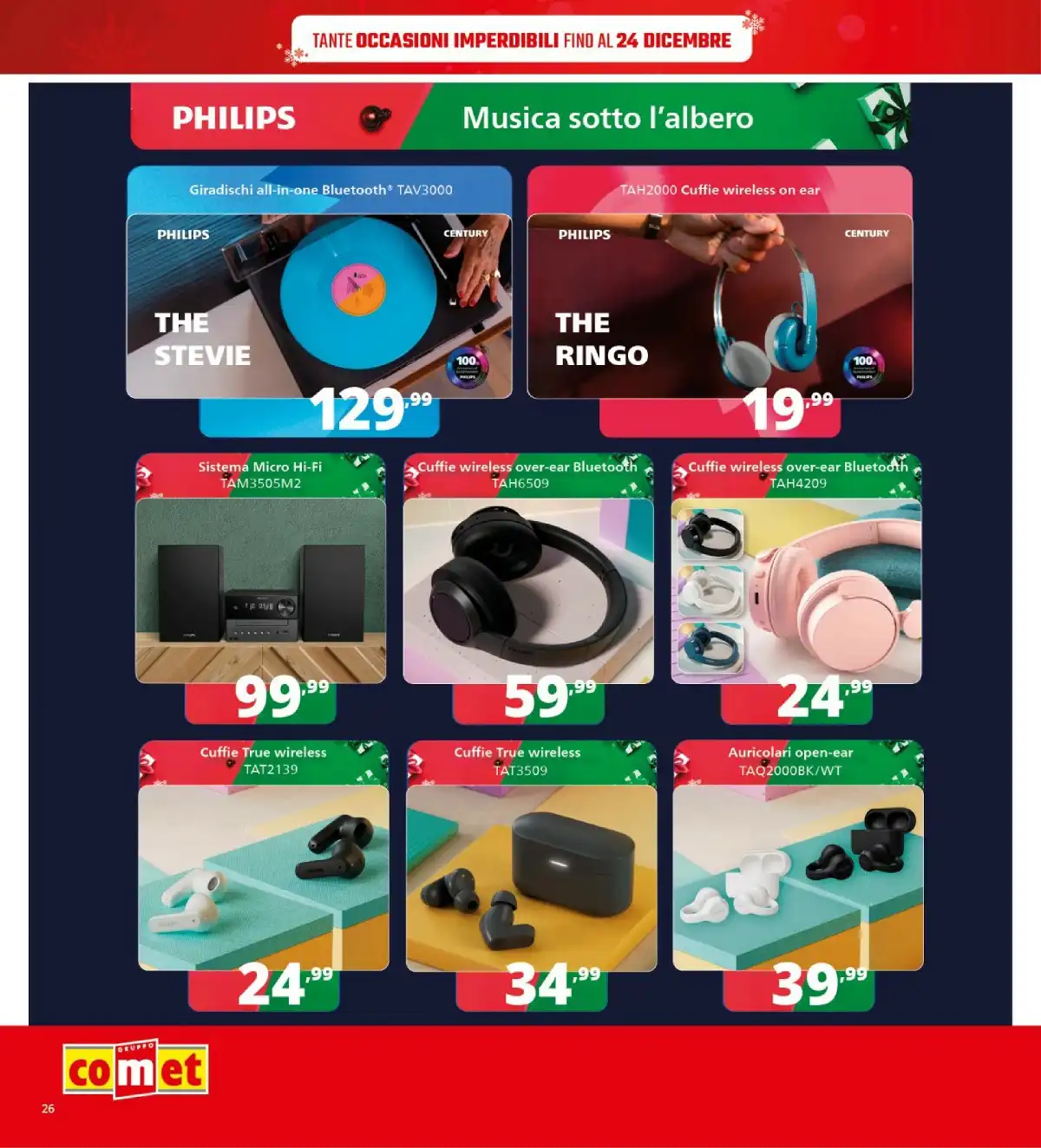Volantino Comet dal 12 dicembre al 21 dicembre, 2025 anteprima 6 – comet volantino 26