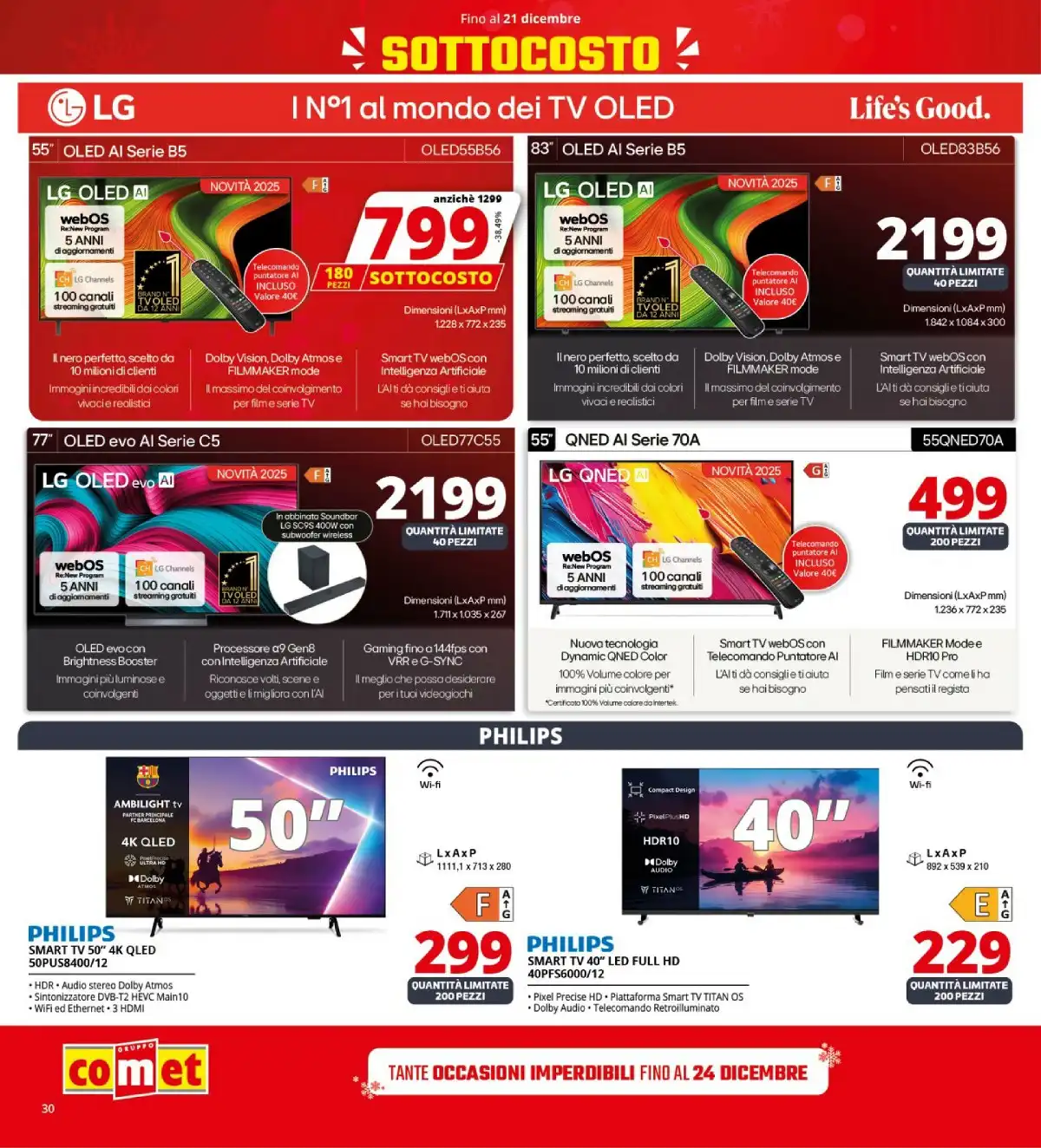Volantino Comet dal 12 dicembre al 21 dicembre, 2025 anteprima 10 – comet volantino 30