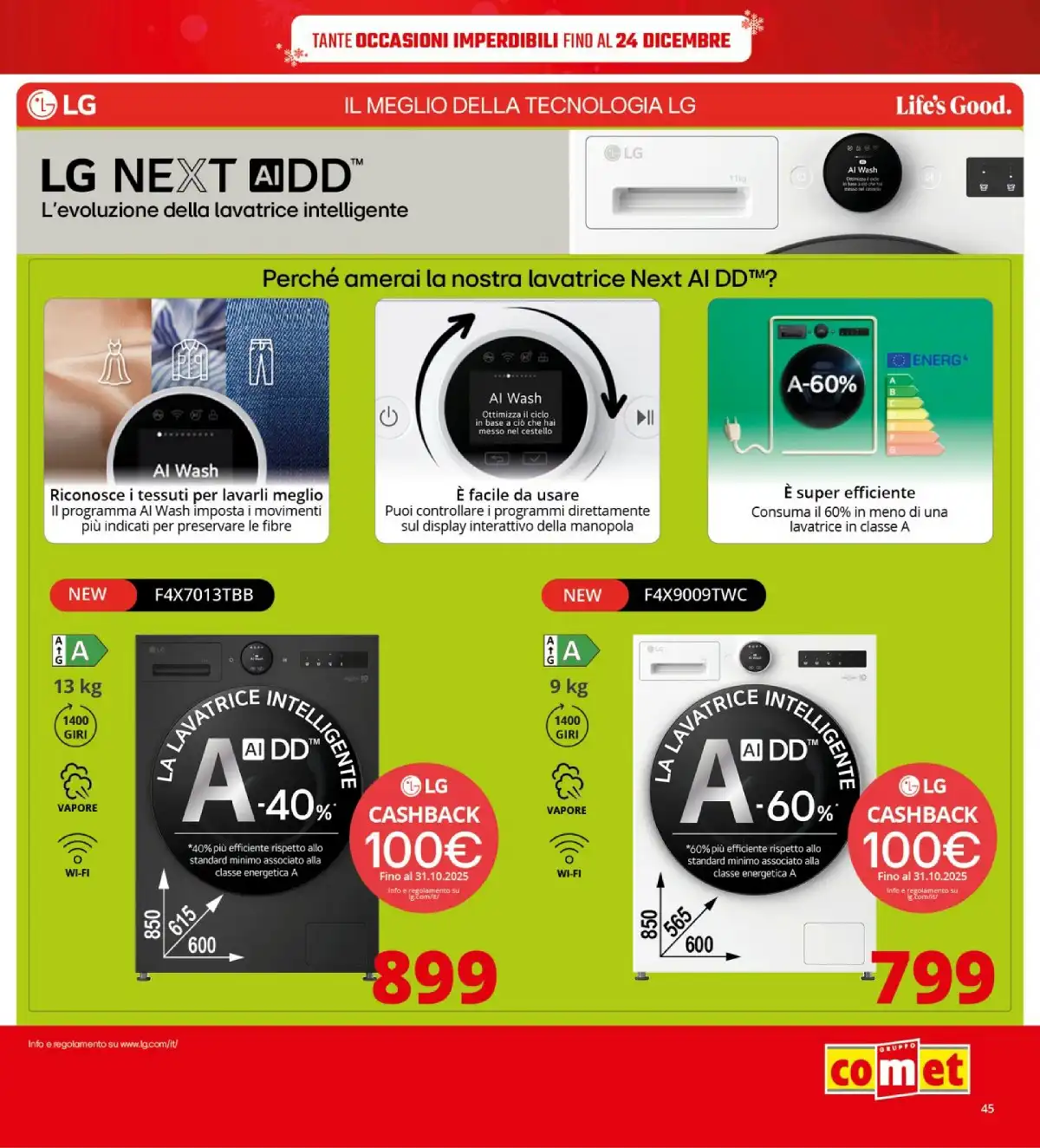 Volantino Comet dal 12 dicembre al 21 dicembre, 2025 anteprima 7 – comet volantino 45