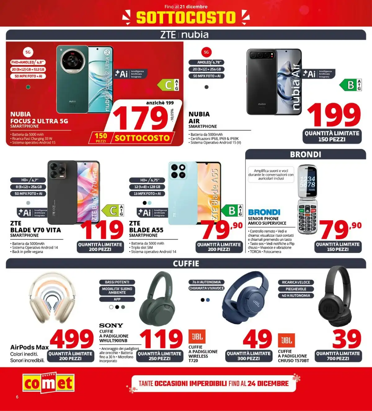 Volantino Comet dal 12 dicembre al 21 dicembre, 2025 anteprima 5 – comet volantino 6