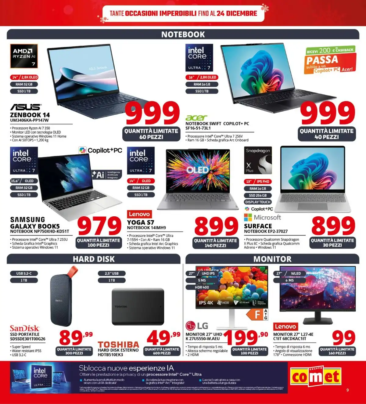 Volantino Comet dal 12 dicembre al 21 dicembre, 2025 anteprima 8 – comet volantino 9