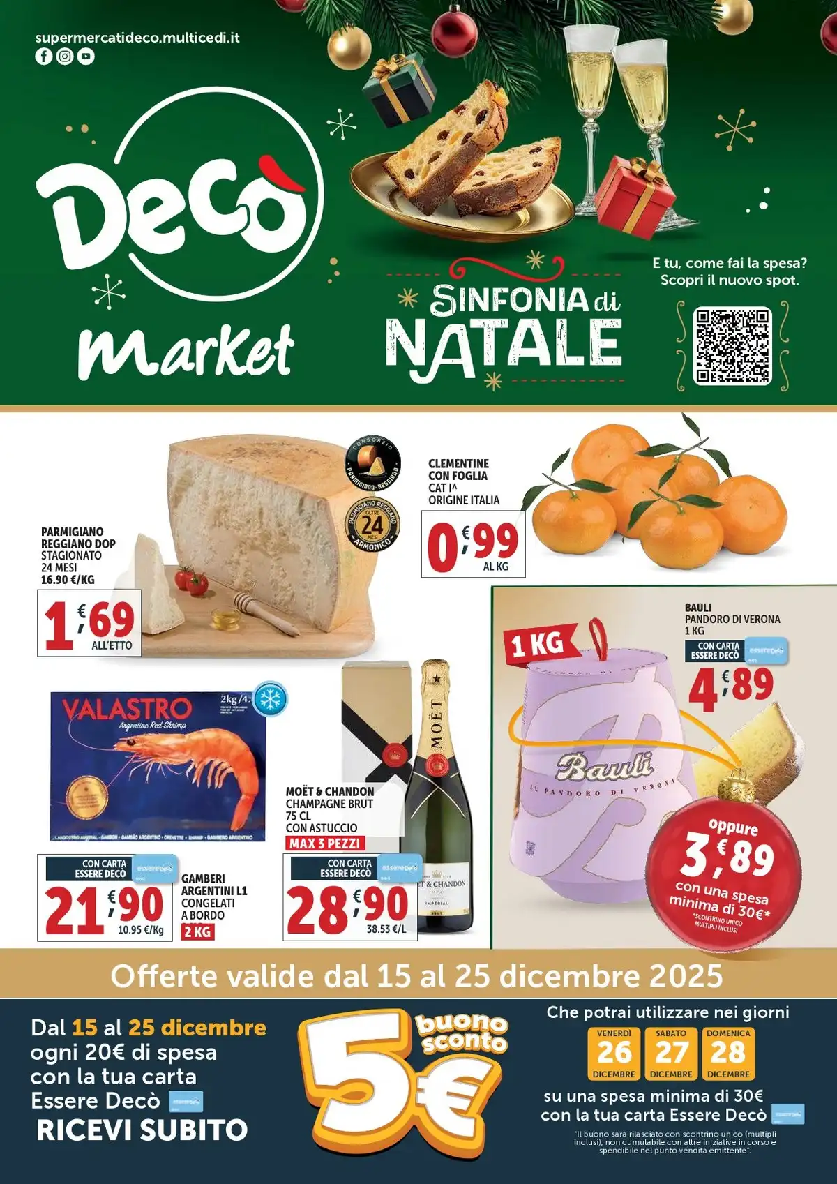 Volantino Decò Market dal 26 dicembre al 31 dicembre, 2025 anteprima 1 – deco market volantino 1