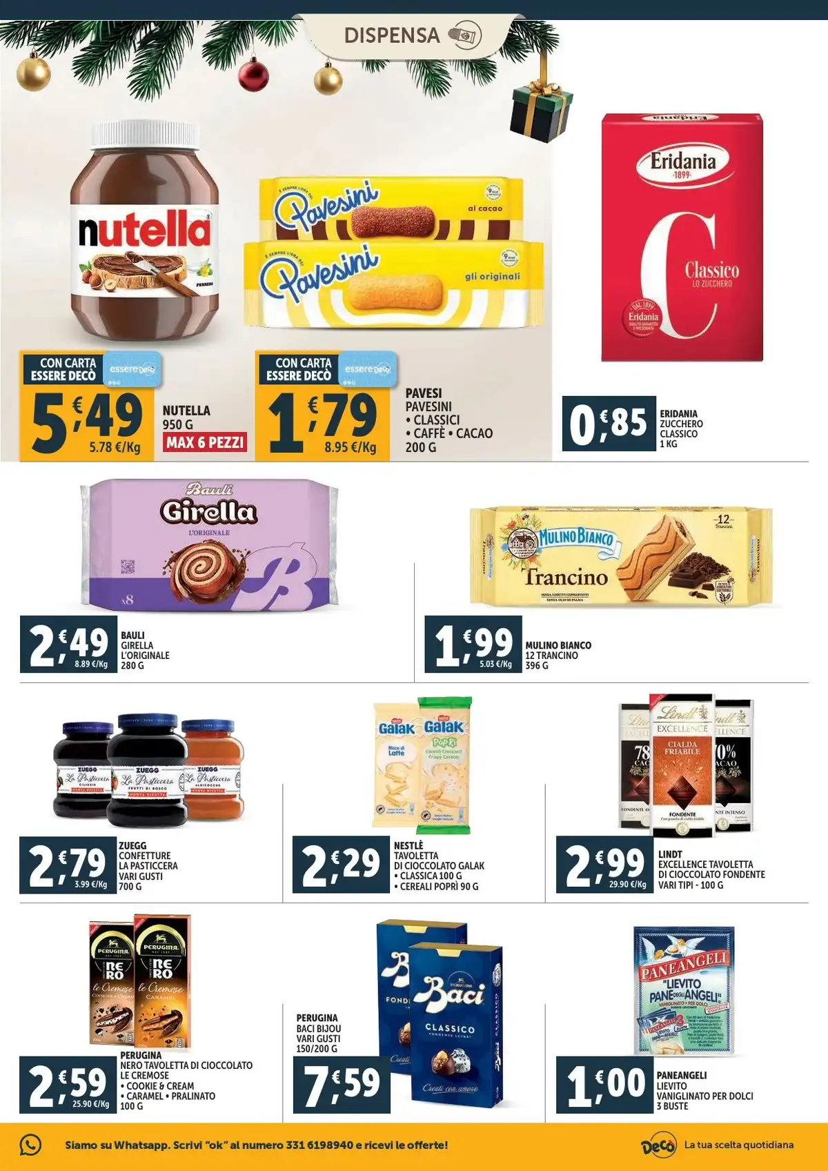 Volantino Decò Market dal 26 dicembre al 31 dicembre, 2025 anteprima 2 – deco market volantino 15