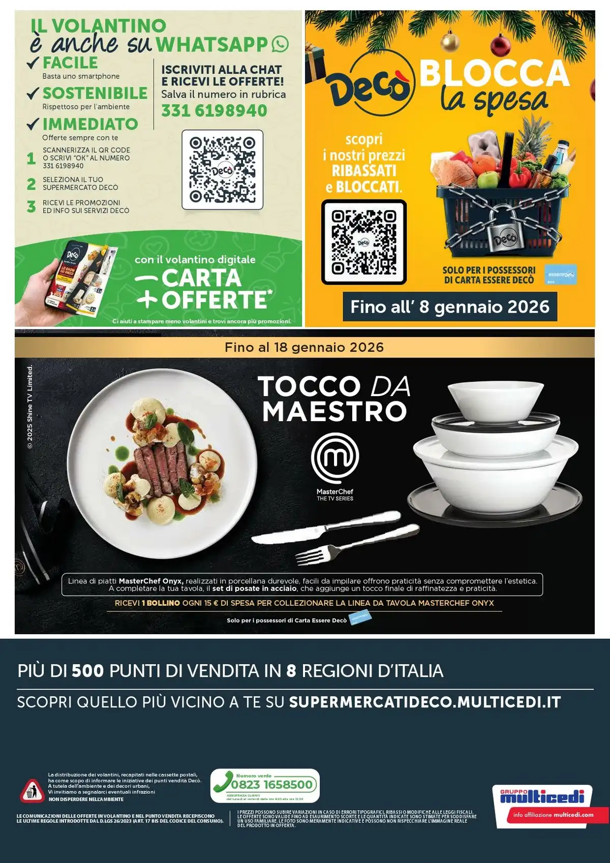 Volantino Decò Market dal 15 dicembre al 25 dicembre, 2025 anteprima 1 – deco market volantino 20