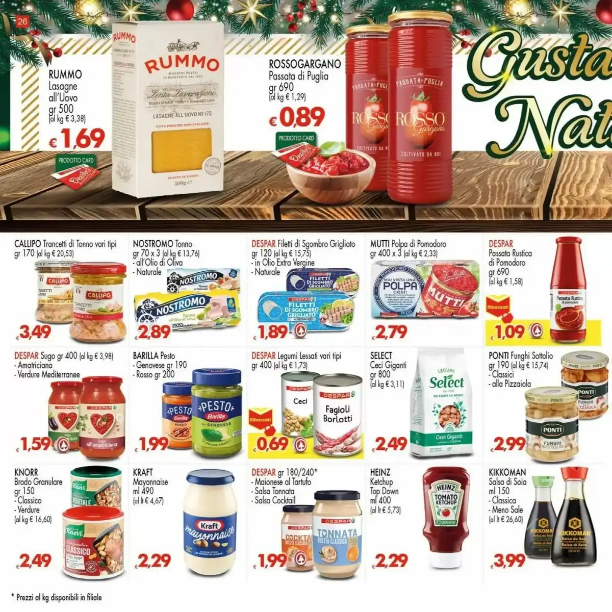 Volantino Despar Natale 2025 1 – despar natale 26