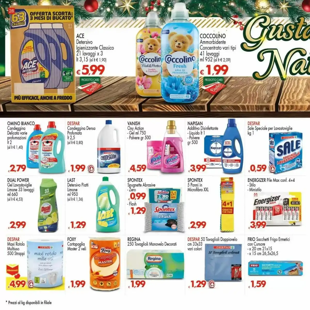 Volantino Despar Natale 2025 3 – despar natale 28