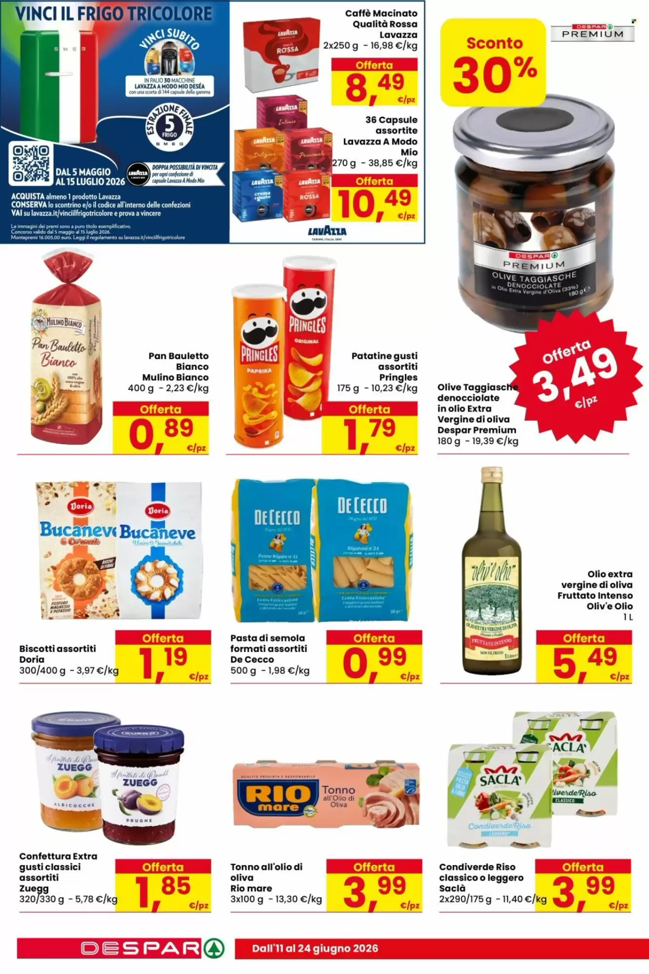 Dal 11 Giugno
