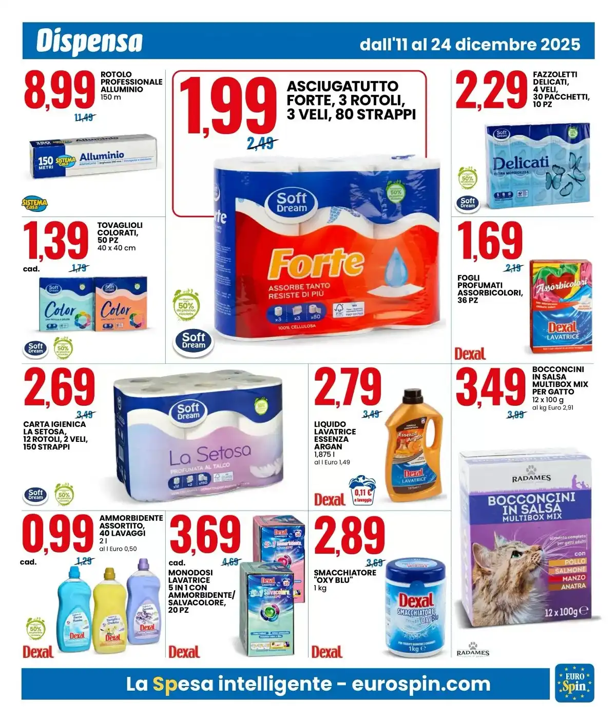 Volantino Eurospin nuovo dal 18 dicembre al 28 dicembre, 2025 anteprima 2 – eurospin volantino 9 1