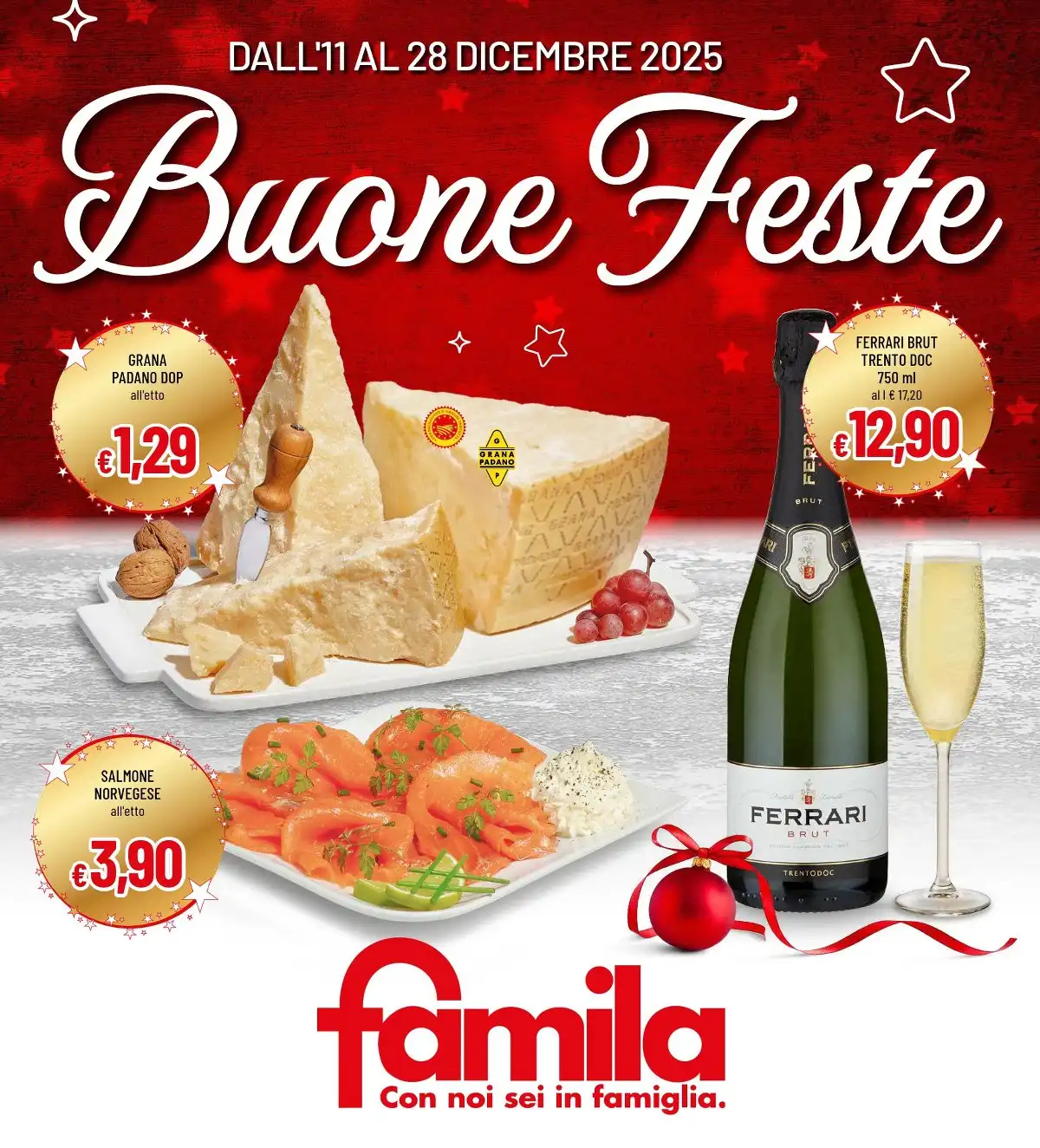 Volantino Famila dal 11 dicembre al 28 dicembre, 2025 anteprima 1 – famila volantino 1