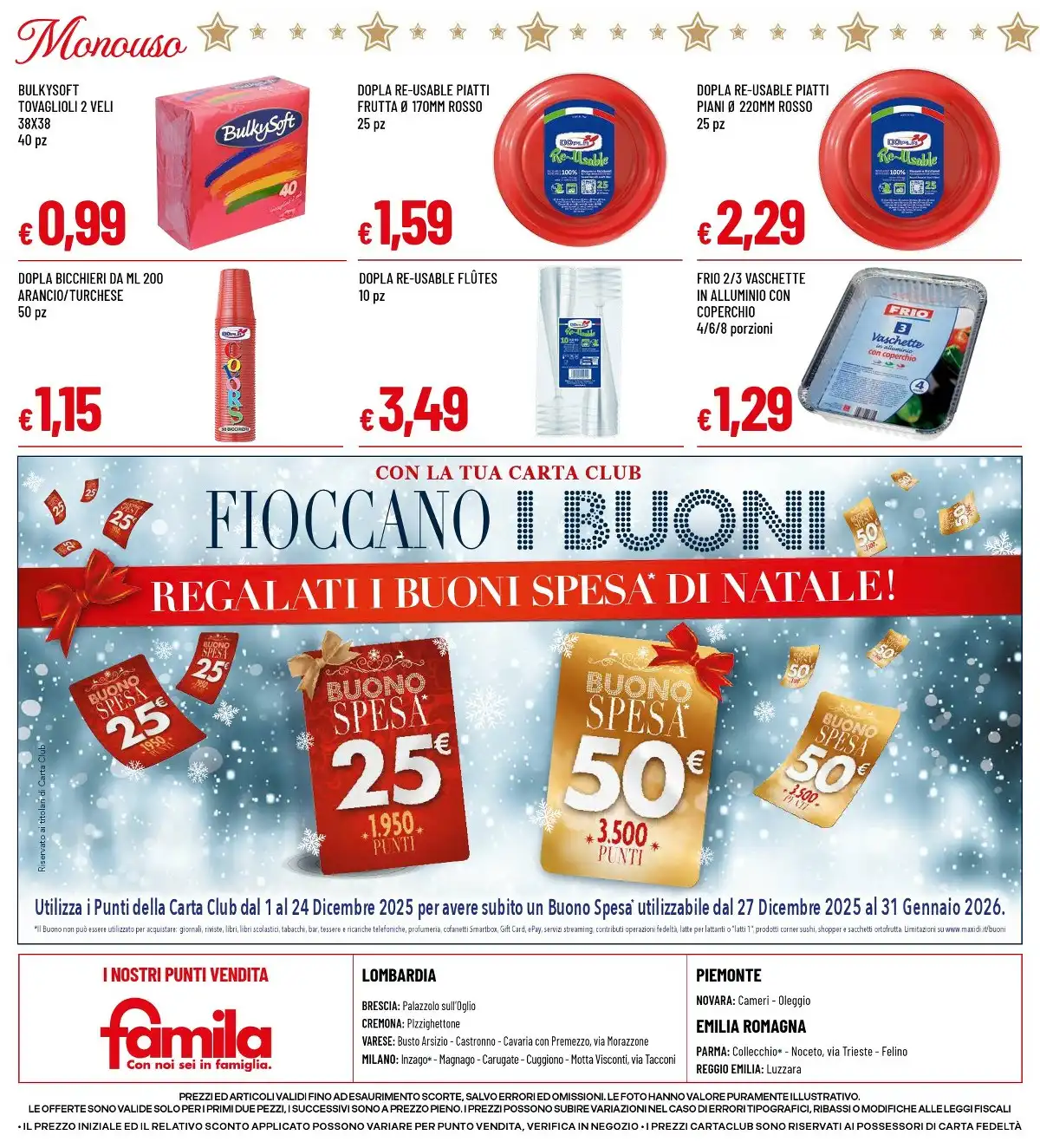 Volantino Famila dal 11 dicembre al 28 dicembre, 2025 anteprima 4 – famila volantino 28