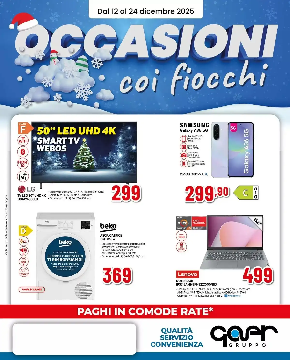 Volantino Gaer Natale 2025 2 – Volantino Gaer Volantino Gaer Natale 2025 1 – gaer noel 1