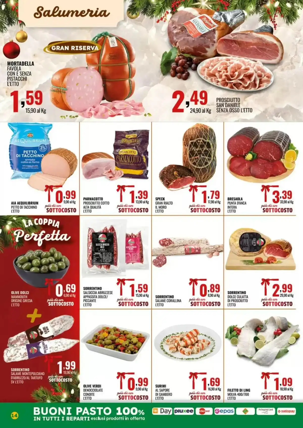Volantino Gecop Natale 2025 - Pagina