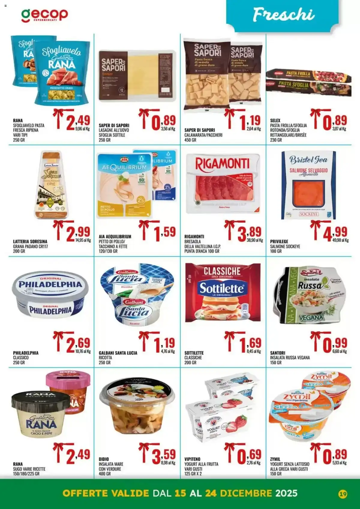Volantino Gecop Natale 2025 - Pagina