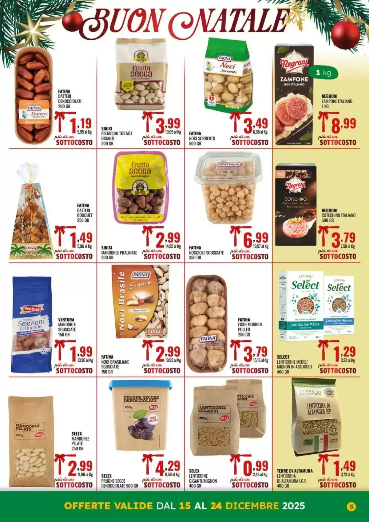 Volantino Gecop Natale 2025 - Pagina