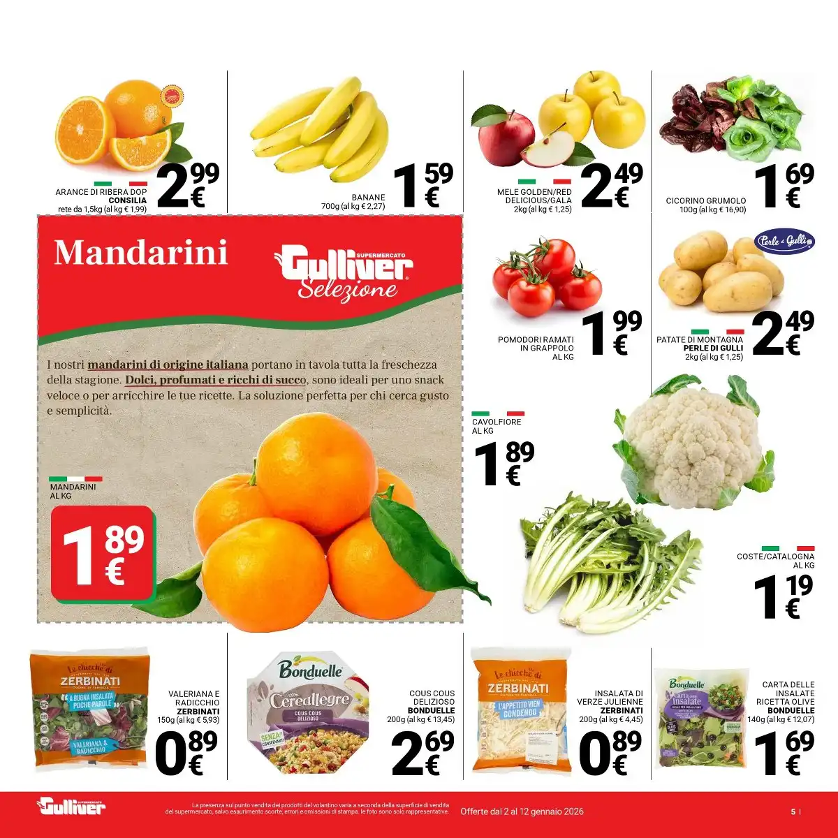 Volantino Gulliver dal 2 gennaio al 12 gennaio, 2026 anteprima 4 – gulliver volantino 5