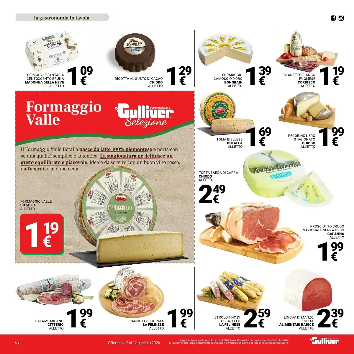 Volantino Gulliver dal 2 gennaio al 12 gennaio, 2026 anteprima 5 – gulliver volantino 6