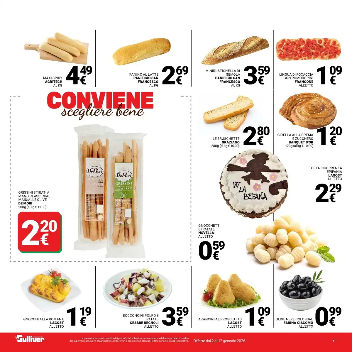 Volantino Gulliver dal 2 gennaio al 12 gennaio, 2026 anteprima 6 – gulliver volantino 7