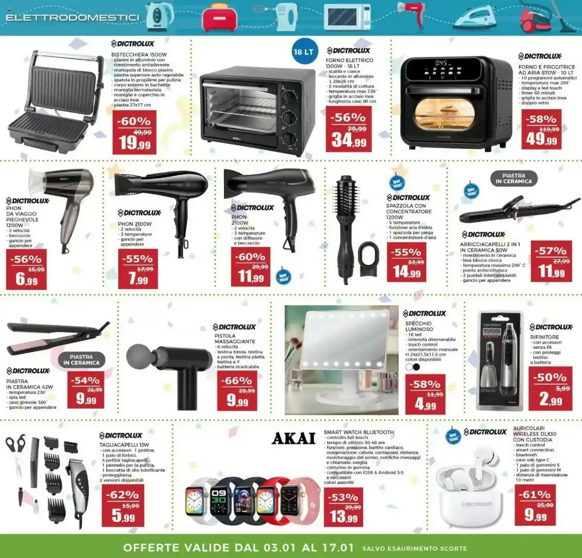 Volantino Happy Casa dal 3 gennaio al 17 gennaio, 2026 anteprima 4 – happy casa volantino 17