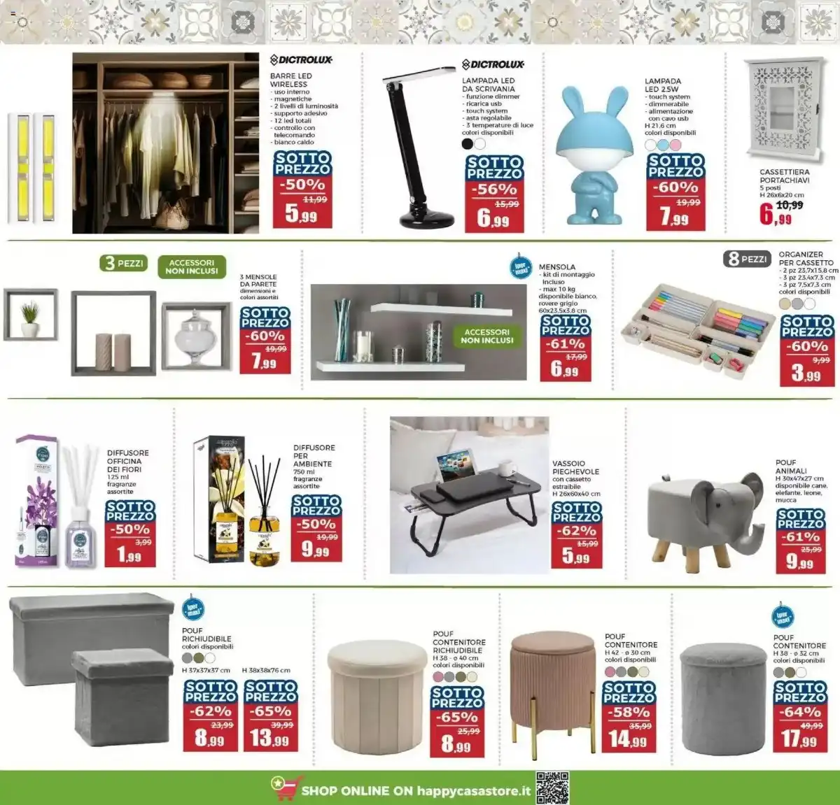 Volantino Happy Casa dal 3 gennaio al 17 gennaio, 2026 anteprima 6 – happy casa volantino 19