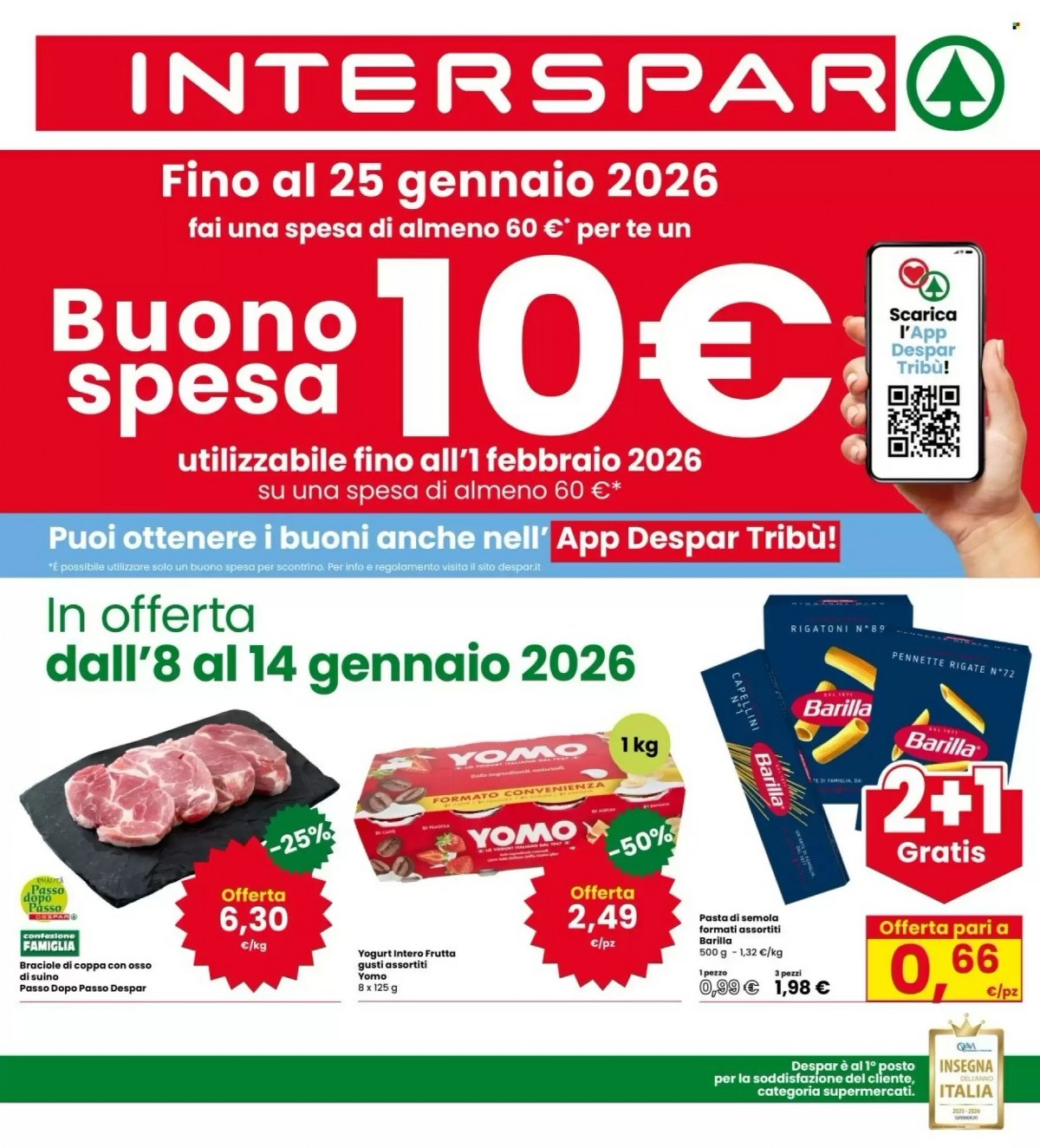 Interspar Volantino dal 8 gennaio al 21 gennaio, 2026 anteprima 1 – interspar volantino 1