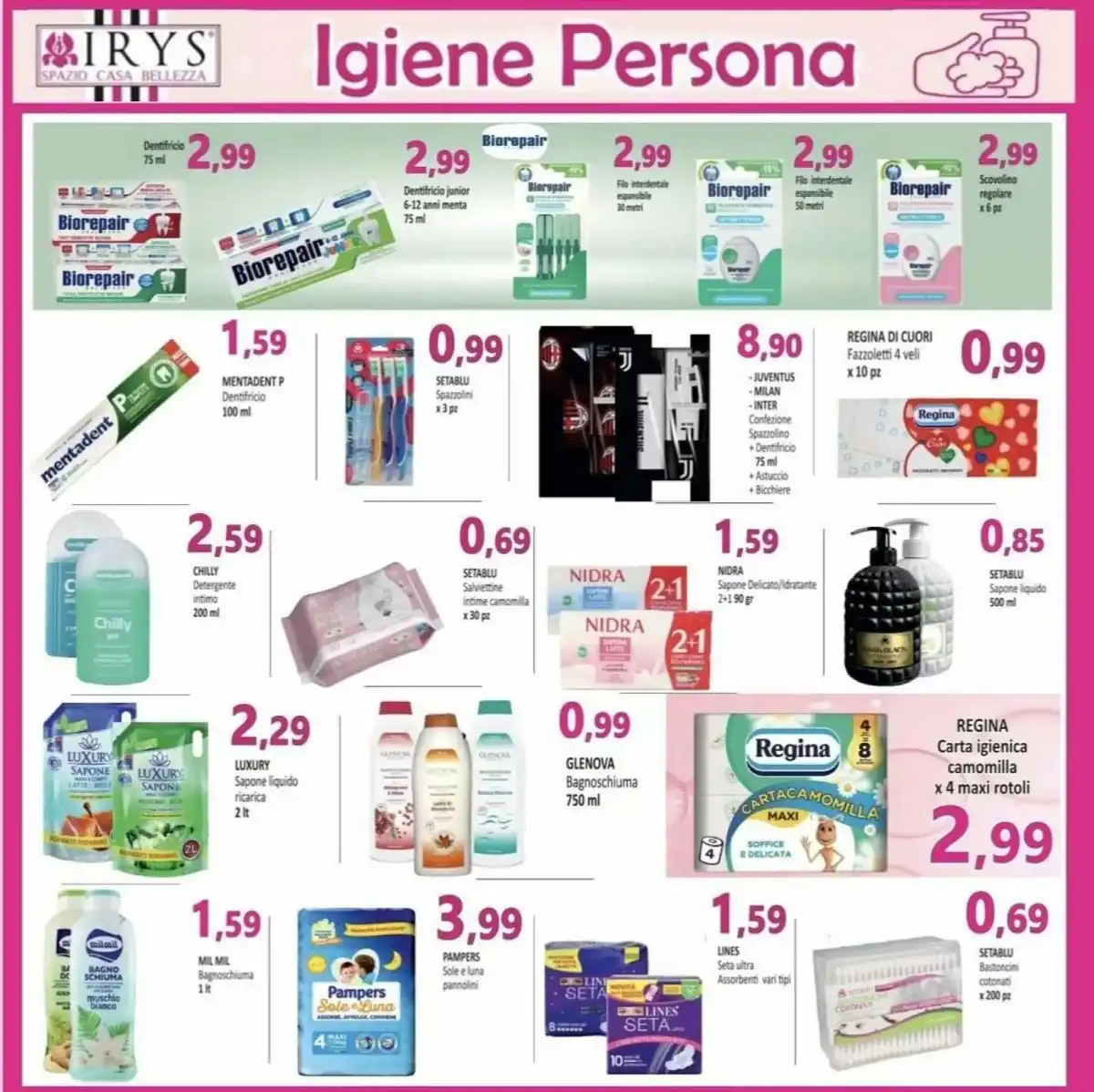 Volantino Irys Natale 2025 - Pagina