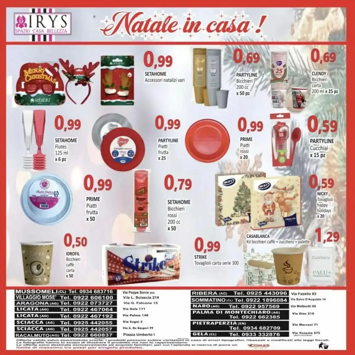 Volantino Irys Natale 2025 - Pagina