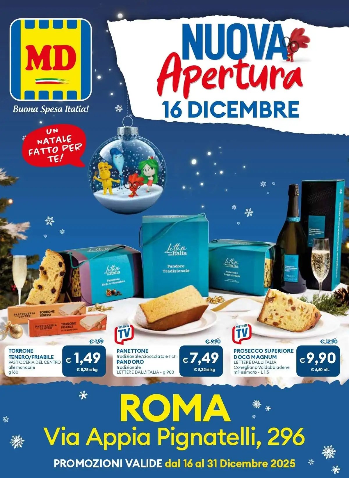 Volantino MD Discount Natale 2025 2 – volantino md Volantino MD Discount Natale 2025 1 – md volantino 1