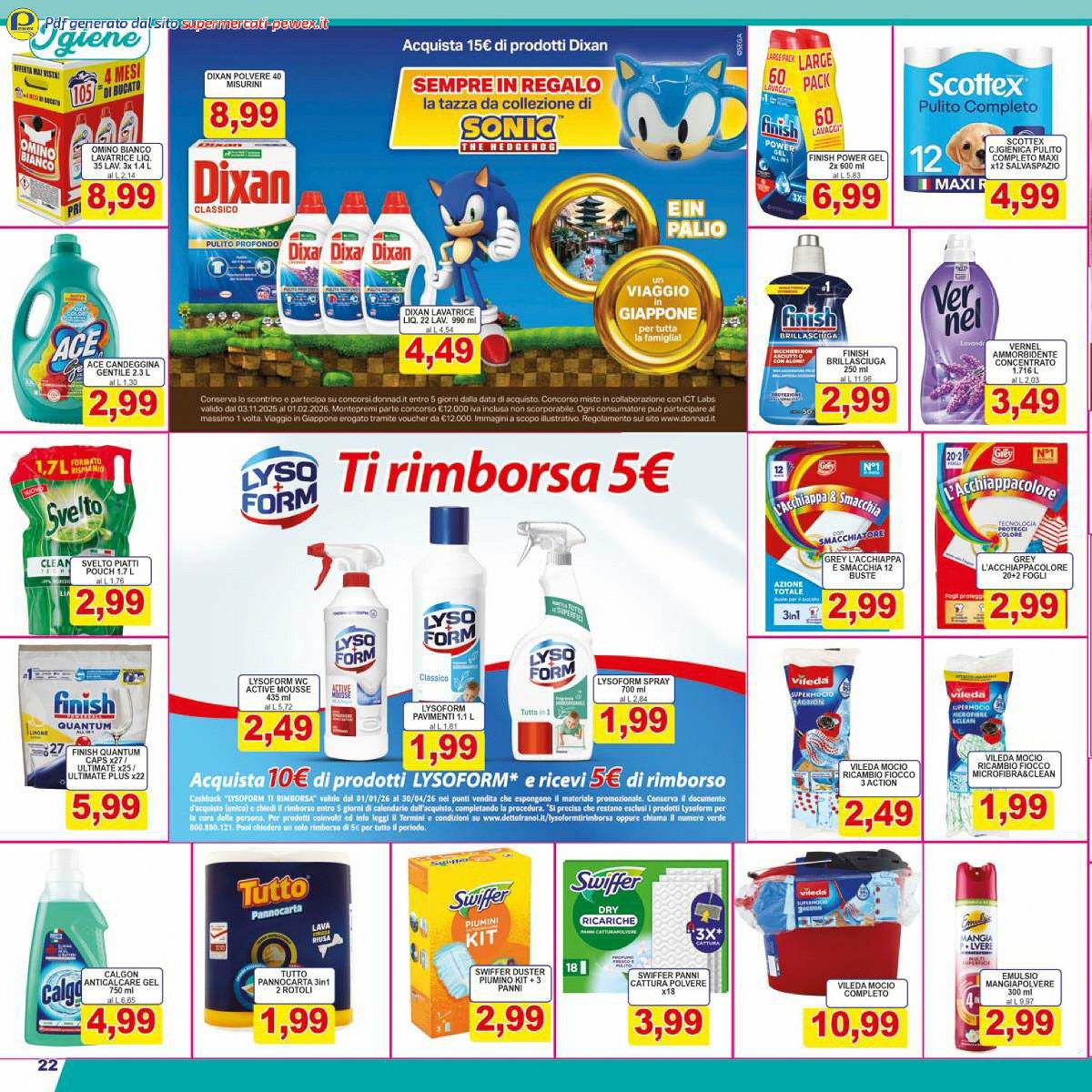 Volantino Pewex dal 16 gennaio al 25 gennaio, 2026 anteprima 3 – pewex volantino 22