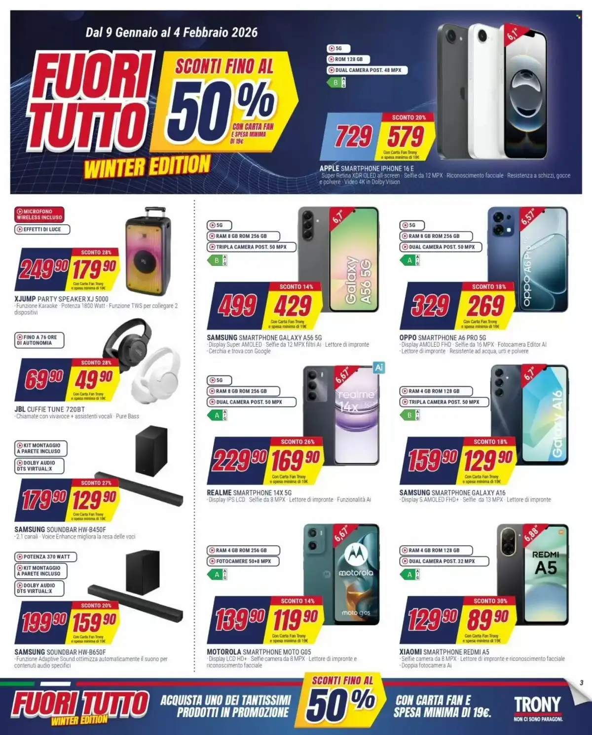 Volantino Trony dal 9 gennaio al 14 febbraio, 2026 anteprima 2 – trony volantino 3