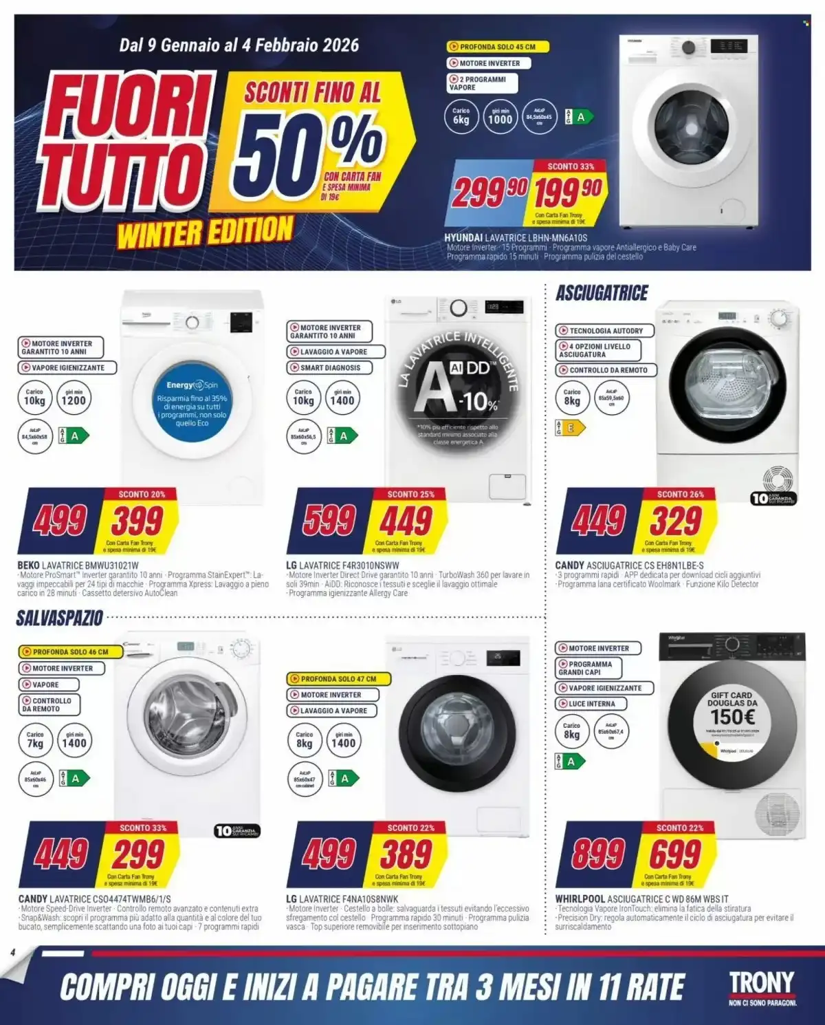 Volantino Trony dal 9 gennaio al 14 febbraio, 2026 anteprima 3 – trony volantino 4
