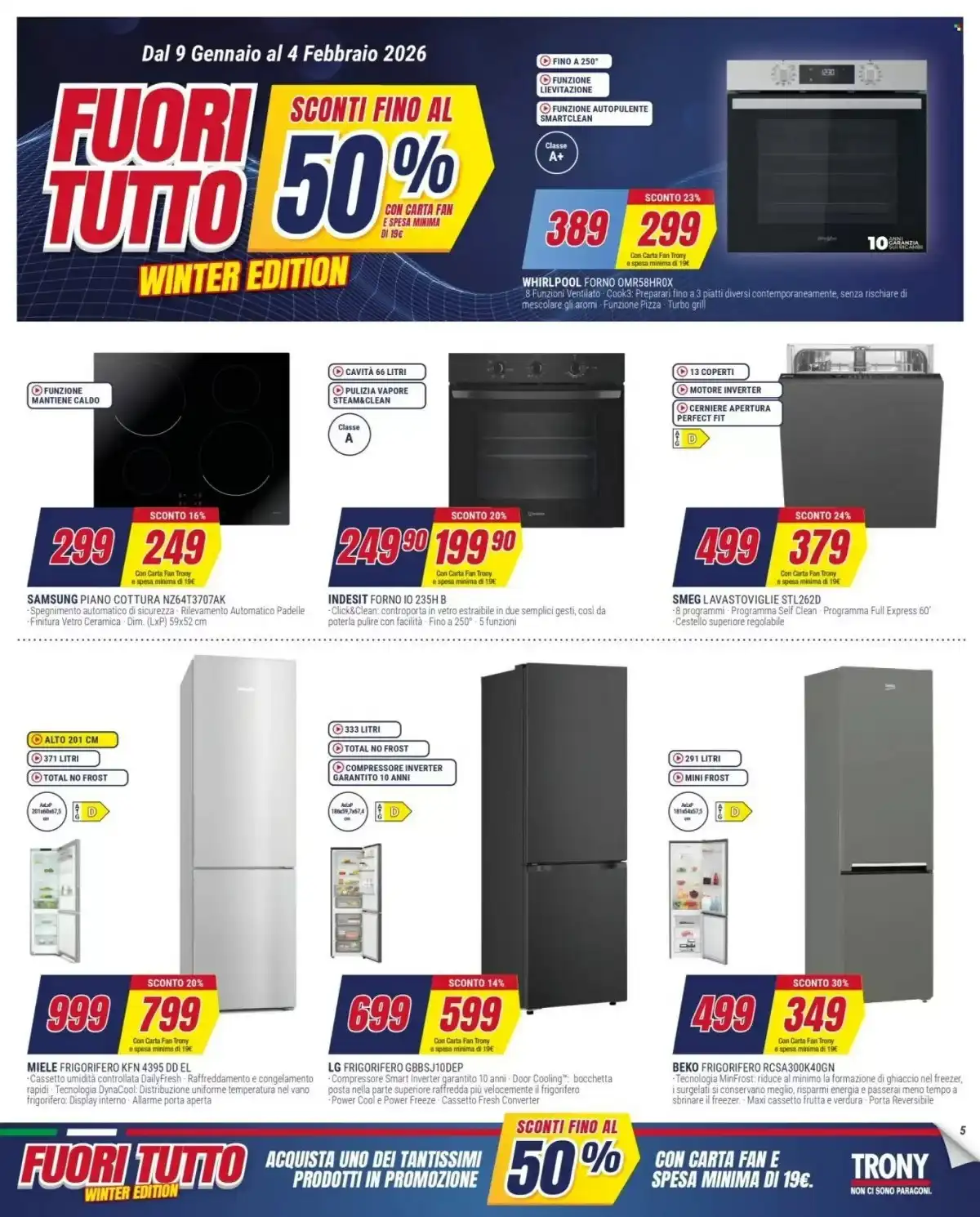 Volantino Trony dal 9 gennaio al 14 febbraio, 2026 anteprima 4 – trony volantino 5