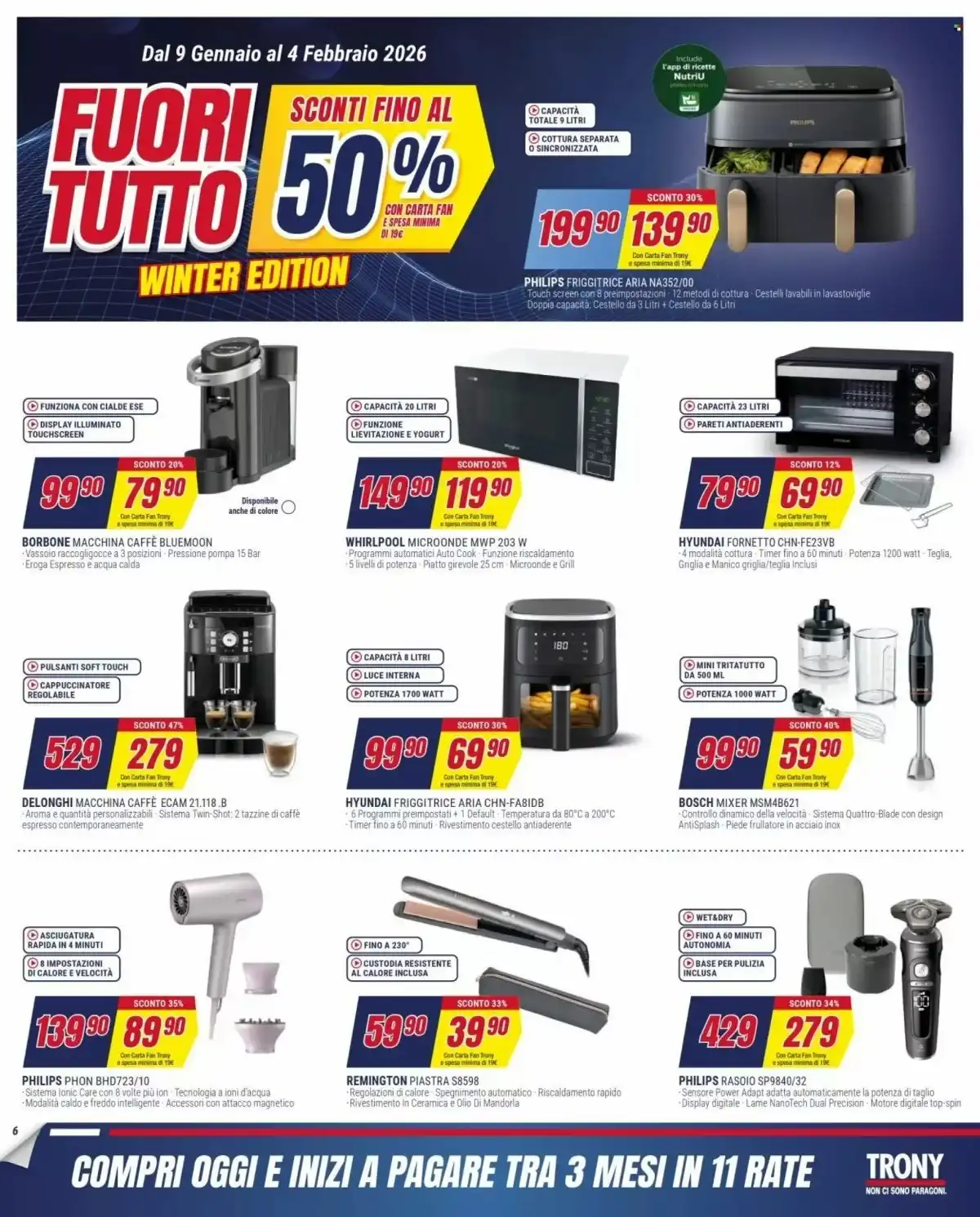 Volantino Trony dal 9 gennaio al 14 febbraio, 2026 anteprima 5 – trony volantino 6