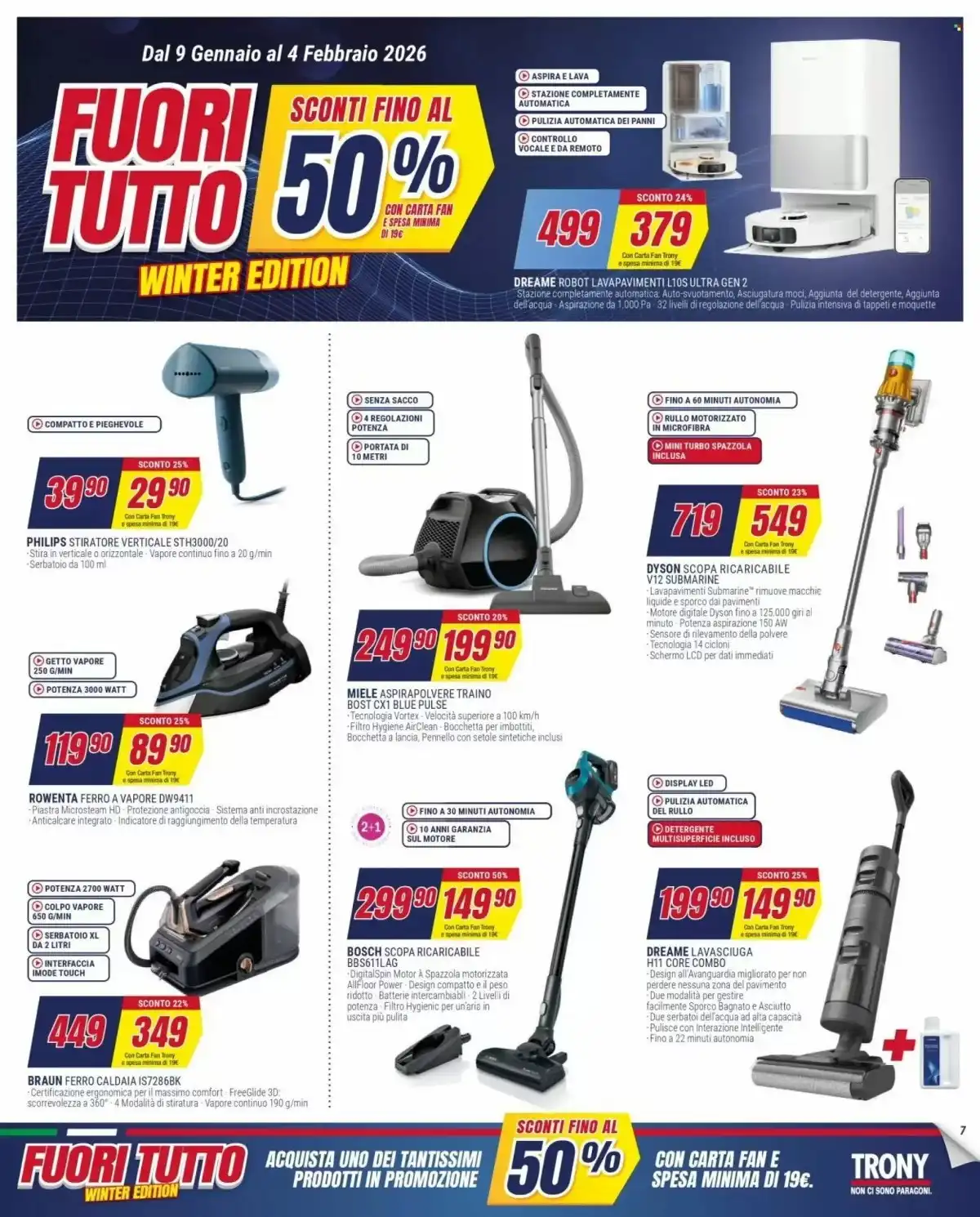 Volantino Trony dal 9 gennaio al 14 febbraio, 2026 anteprima 6 – trony volantino 7