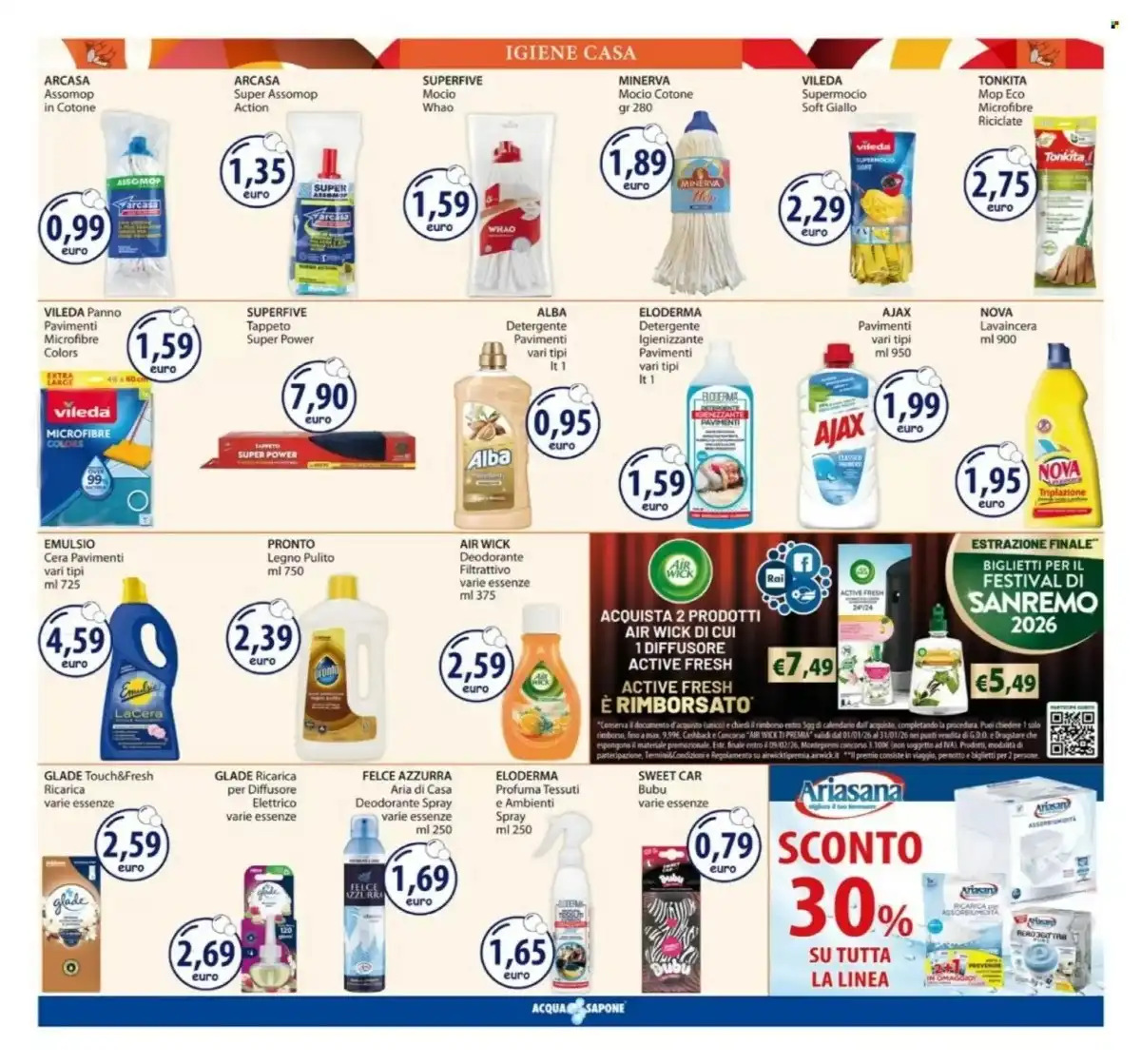 Volantino Acqua & Sapone nuovo dal 12 gennaio al 25 gennaio, 2026 anteprima 3 – acqua e sapone volantino 16